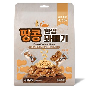 한입 땅콩 꽈배기, 520g, 1개