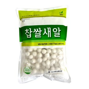 참앤찬 쫄깃한 국산 찹쌀 새알심 1kg