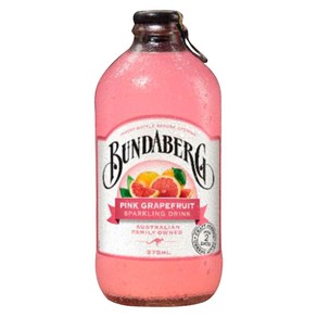 분다버그 자몽 375ml x 2개 병음료 음료수 탄산음료 핑크자몽 트로피칼망고 레몬라임, 1개