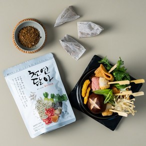 천연담아 깊고 진한 육수 멸치다시팩 총800g (10g x 80개) 8팩, 100g, 8개