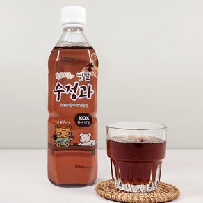 전통 수정과 얼리지않은 수제음료, 500ml, 1개