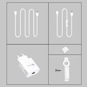 루아즈 LED 간접 줄조명 네온 스트립 무드등 추가옵션, 1개, 05. 연장 케이블 1m