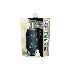 CLEAR 클리어 포멘토탈 케어 컨디셔너 리필용 560g, 1개, 580g