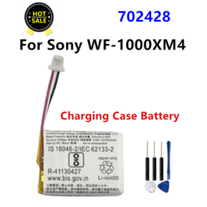 충전 박스 배터리 520mAh LP702428 702428 소니 WF-1000XM4 케이스 및 도구, 1개, 02 702428XX1PCS