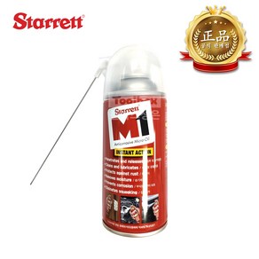 Staett 스타렛 M1 만능 윤활제 360ml 방청제 녹방지 녹제거 침투식, 1개