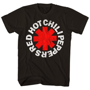 ROCKPANDA Red Hot Chili Peppes 반팔티 Official Asteisk Logo