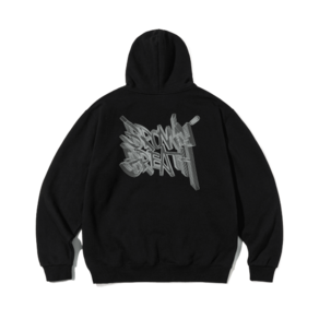 브라운브레스 EXPAND TAG HOODIE (BLACK) 로고 후드티 후드티셔츠