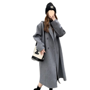 겨울 여성 카라넥 모직 코트 Women's padded coat D01 하늘비즈 Z700J126