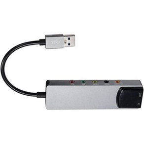 사운드 카드 5.1 채널 외부 카드 USB SPDIF 광 오디오 어댑터PC 노트북용