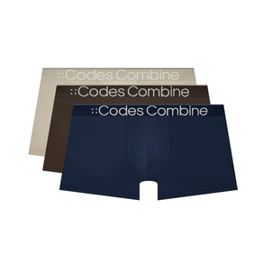 CODES COMBINE INNERWEAR 톤온톤라인 베이직 드로즈 3PACK 딥무드