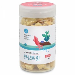 STANDBYME 동결건조 강아지 안심 트릿, 오징어, 45g, 2개