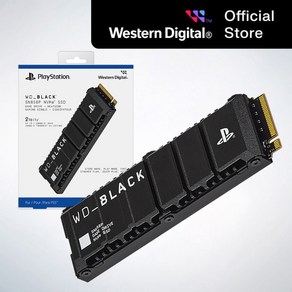 WD 공식인증정품 BLACK SN850P 히트씽크 NVMe SSD fo PS5 Consoles 2TB 소니공식인증, SN850P/2테라