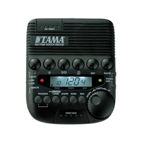 TAMA 타마 메트로놈 Rhythm Watch 클릭 드럼 라이브 RW200 드러머, 1세트, 단일 옵션
