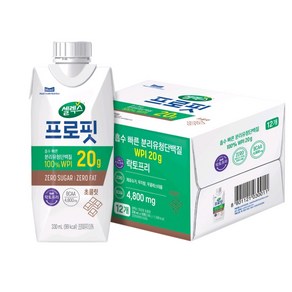 골든싸이]셀렉스프로핏_초콜릿330ml 6개, 330ml