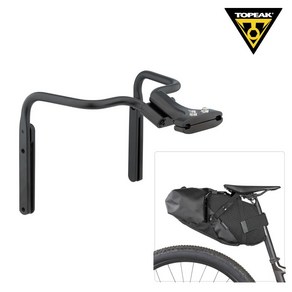 [TOPEAK] 토픽 백로더 위시본 BackLoade Wishbone, 1개, 블랙