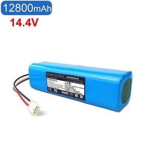 샤오미 로봇 진공 청소기 배터리 LydSto R1 RoidMi Eve PLuS 바이oMi S9 12800MAh, 1개