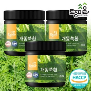 토종마을 HACCP인증 국산 개똥쑥환 250g