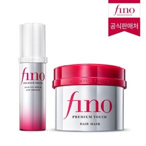 피노 프리미엄 터치 헤어 오일 세럼 에어리 스무스 70ml + 헤어 마스크 230g