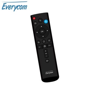 Eveycom 안드로이드 TV 박스 컨트롤러용 리모컨 프로젝터용 블루투스 리모컨 교체