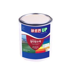 바르면UP 0.5L 고무탄성방수 유성 도막 방수제 벽면 옥상 침투