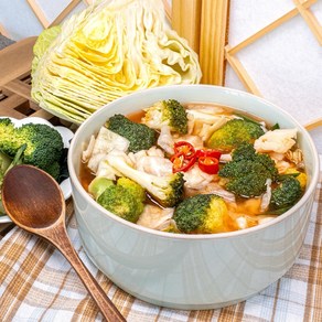 보름달 김치 건강하고 맛있게 먹는 별미 브로콜리 양배추 물김치, 1개, 2kg
