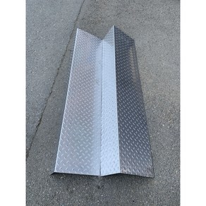 아연도체크판 기역자계단 3T 발판 50x250x600(mm), 1개