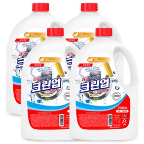 크린업 액체세제 2.5L X 4개 드럼 겸용세제