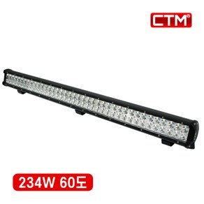 CTM 서치 라이트 써치 CREE LED 집어등 해루질 작업등, 04 바형 234W/60도, 1개