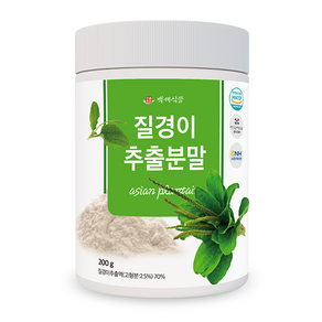 백세식품 국산 질경이 추출분말 200g통 HACCP 인증제품, 1개, 200g