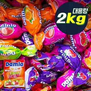 미니 담라 어소티드 소프트캔디 2kg, 1개