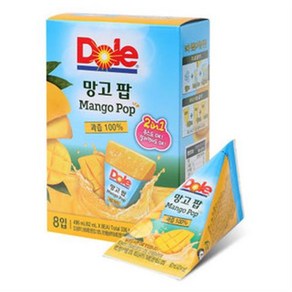 Dole 망고팝 62MLx8입, 62ml