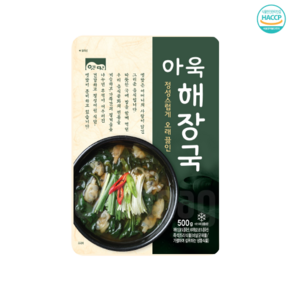 옛맛 아욱해장국 즉석국, 500g, 10개