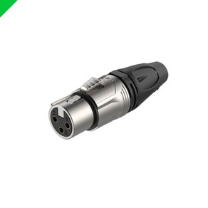 록스톤 RX3F-NT /XLR 암 커넥터 /XLR Female/고급형/캐논잭, 1개