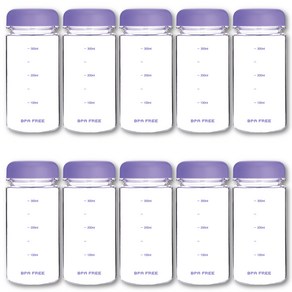 위드 마이보틀 트라이탄 눈금 물병 10p, 퍼플(10개입), 350ml, 10개