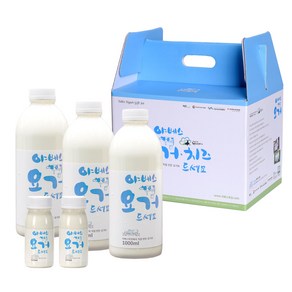 서민갑부 유산균박사가 만든 야베스목장 야베스요거 500ml 딸기맛 블루베리맛, 1, 1L