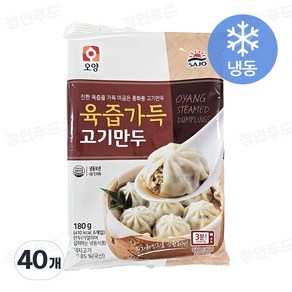 (사조오양) 육즙가득 고기만두, 180g, 40개