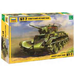 3545 1/35 Soviet Light Tank BT-7, 1개