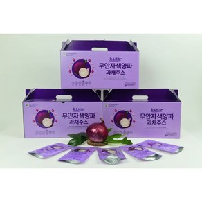 물없이 갈아만든 무안자색양파과채주스90팩, 100ml, 90개