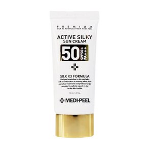 메디필 엑티브 실키 선크림 SPF50+ PA+++, 50ml, 4개