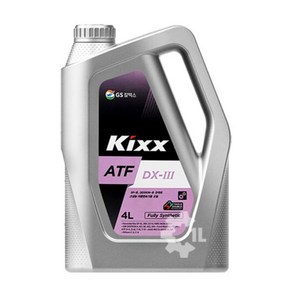 킥스 Kixx ATF DX3 4L 합성 자동 변속기 오토 미션 오일 4단 5단 덱스론3, 1개