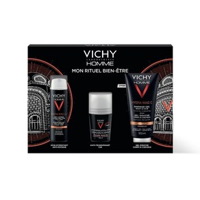 VICHY 프랑스 정품 비쉬 옴므 웰니스 세트 (페이스크림+데오드란트+샤워젤)