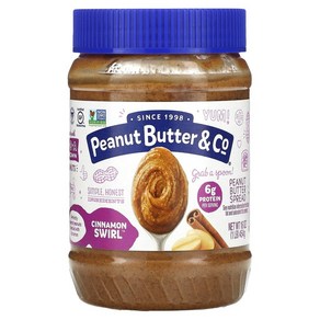 Peanut Butter & Co. 땅콩 버터 스프레드 시나몬 스월 454g(16oz)