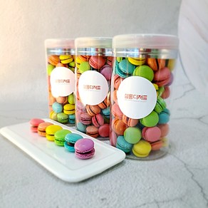 어린이날특가[설롱디저트] 600ml 미니 마카롱, 180g, 1개