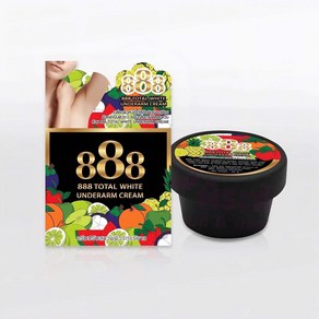 888 토탈 화이트 겨드랑이 크림 화이트닝 UNDERARM CREAM Whitening, 1개, 35g