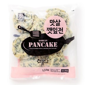 아워홈 행복한맛남 맛살깻잎전, 2개, 1.3kg