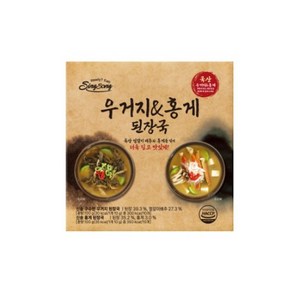 신송 우거지&홍게 된장국 10g X 20입, 20개