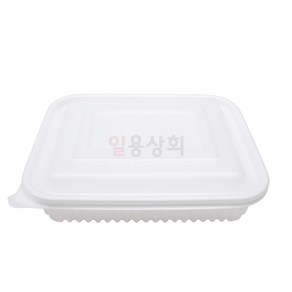 [ILYONG] 사각 찜용기 TY 23195 소 1500ml 200세트 백색