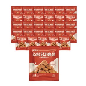 허닭 스팀 닭가슴살 탄두리맛 100g, 30개