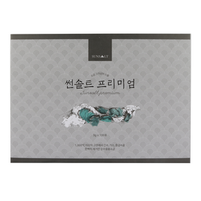 썬솔트 프리미엄 국내산 명품 용융 소금 순도 99.9% 3g 100포, 1개, 300g