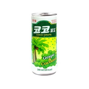 롯데-코코포도240ml(30캔), 240ml, 30개